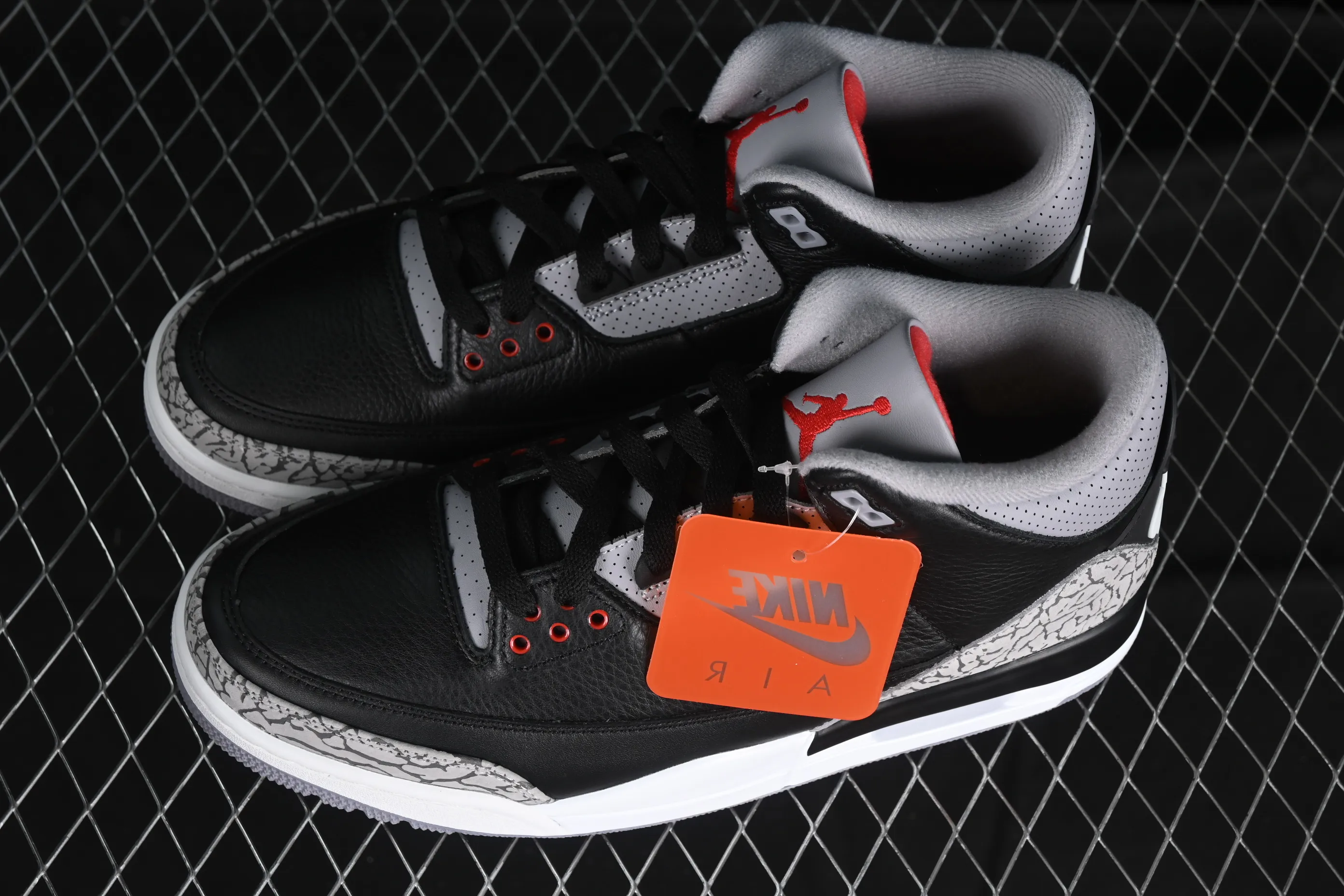 All categories Air Jordan Jordan series basketball shoes Air Jordan 3 GX foreign trade version Air Jordan 3 "Black Cement" AJ3 Jordan 3 first year black cement DN3707-010